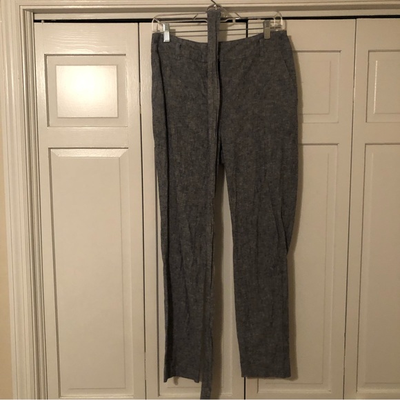 Linen Ankle Pant - Picture 1 of 3